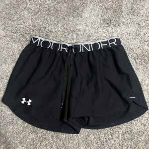 Under Armour Women's Black Athletic Shorts